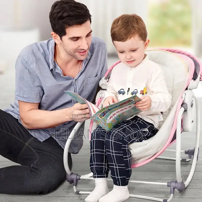 5 In1 Musical Baby Crib And Rocker