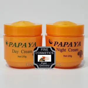 Papaya Whitening + Anti-Aging Day and Night Cream Package