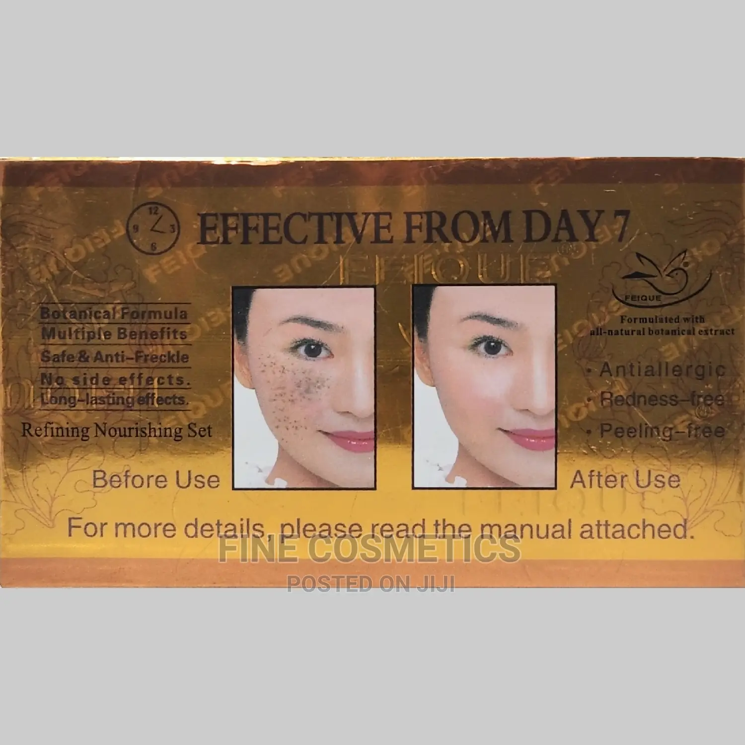 Papaya Whitening + Anti-Aging Day and Night Cream Package