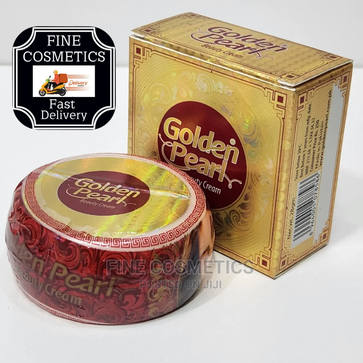 Golden Pearl Beauty Cream for Pimples, Wrinkles + Dark Marks