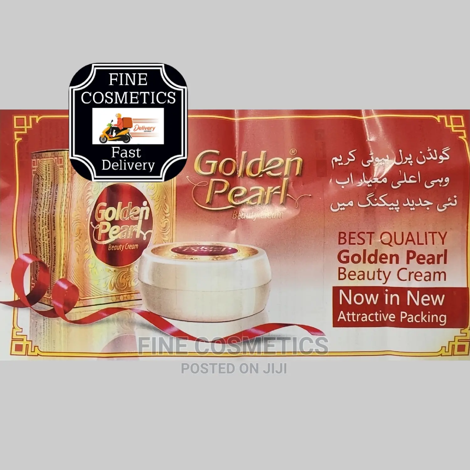 Golden Pearl Beauty Cream for Pimples, Wrinkles + Dark Marks