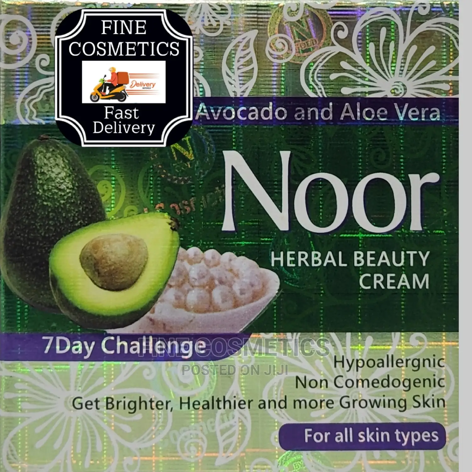 Noor Herbal Beauty Cream for Pimples, Wrinkles + Dark Marks