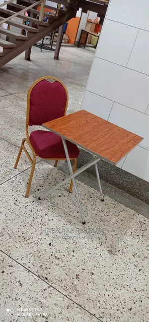 Foldable Reading Table and Chair