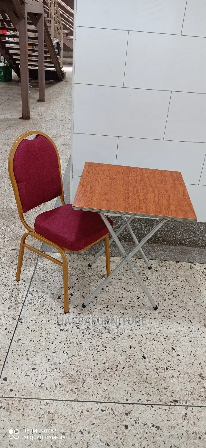 Foldable Reading Table and Chair