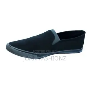 Men's Plimsoll -Black,Grey