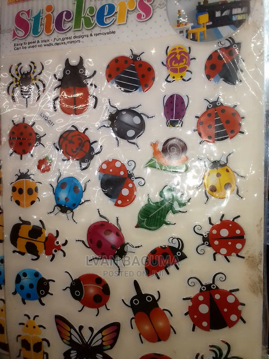 Stickers for Fridges, Laptops, Tvs, Desks Etc
