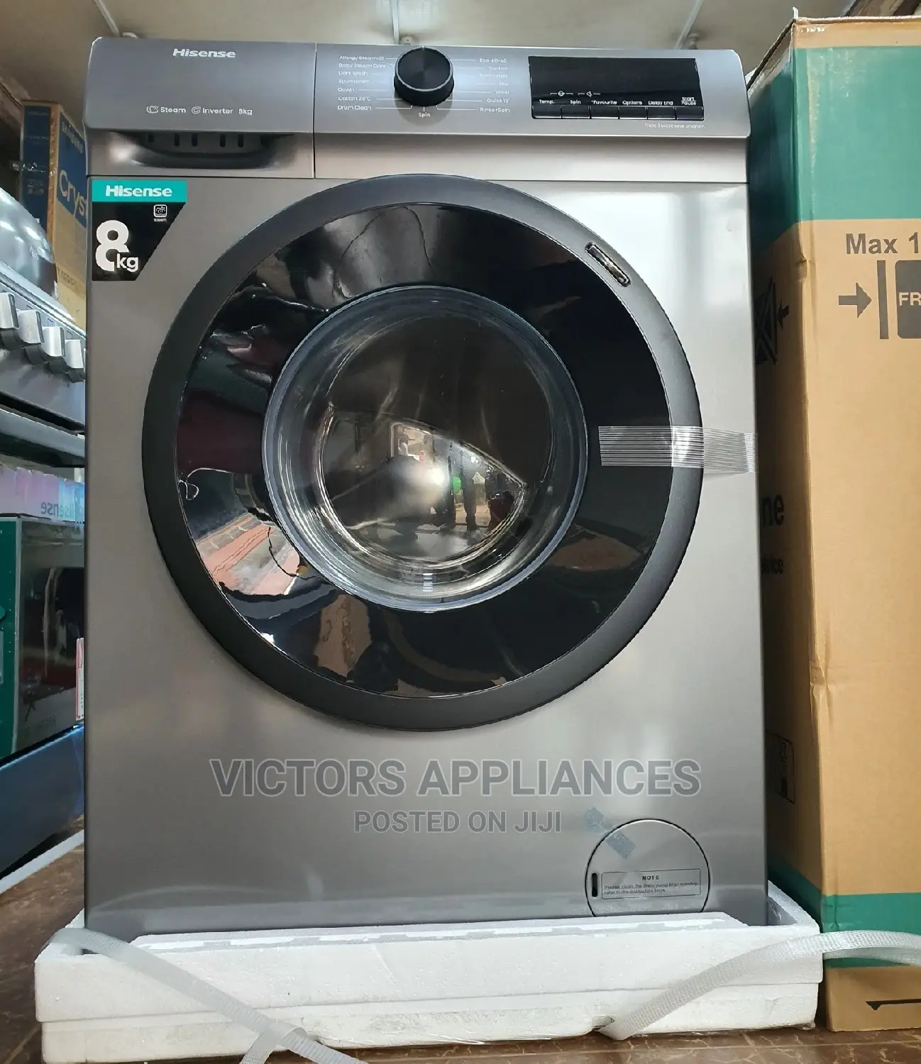 Hisense Washing Machine 8kg Frontloader Washing Machine