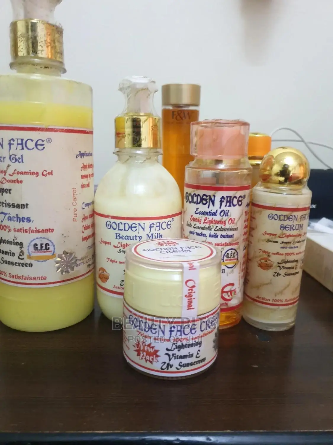 Golden Face Set