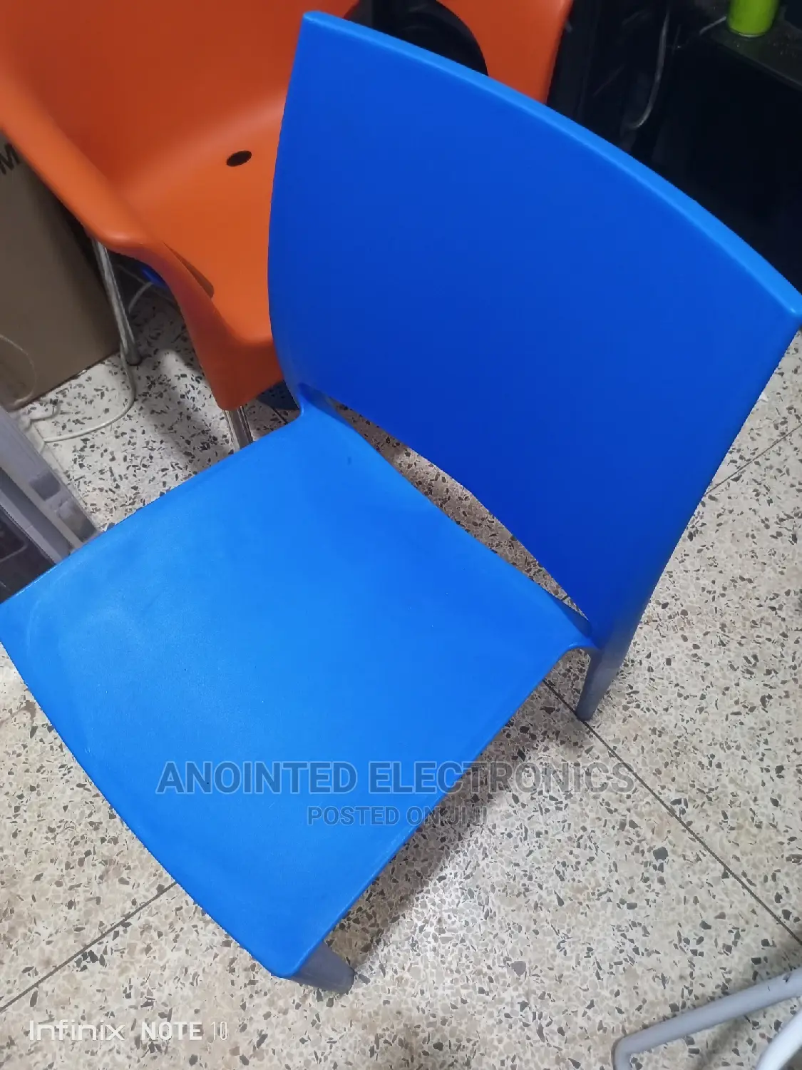 Portable Blue Chairs