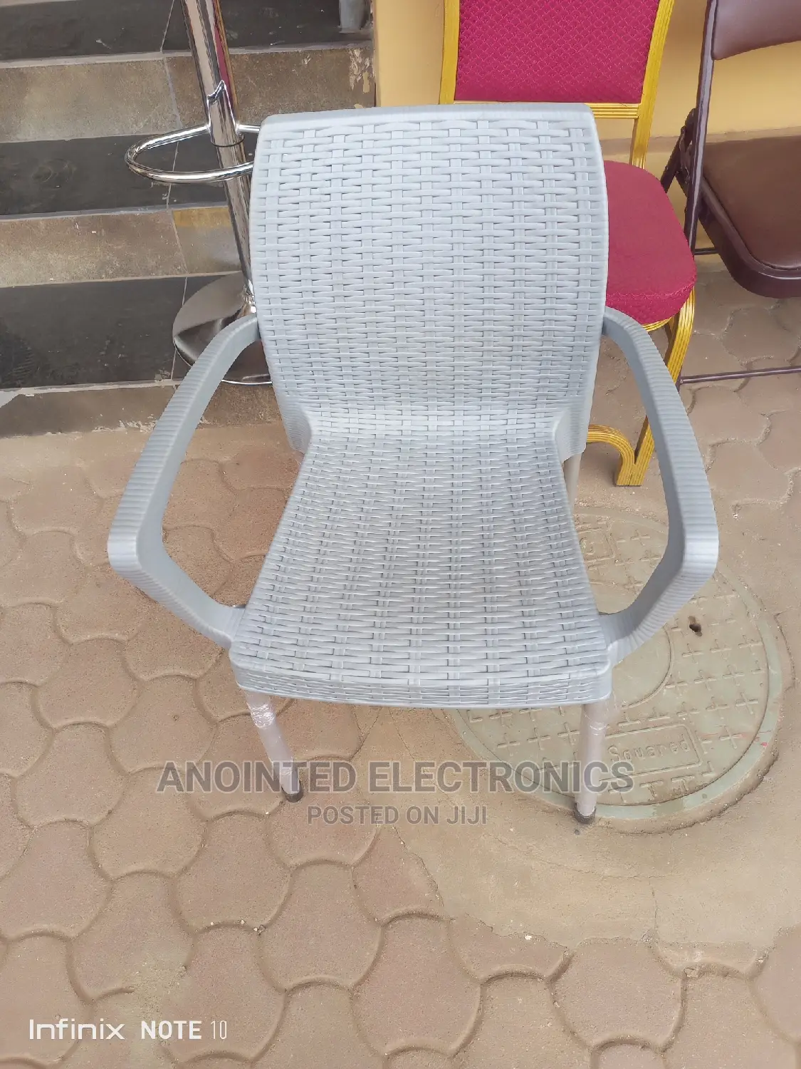 Plastic Chairs Gray