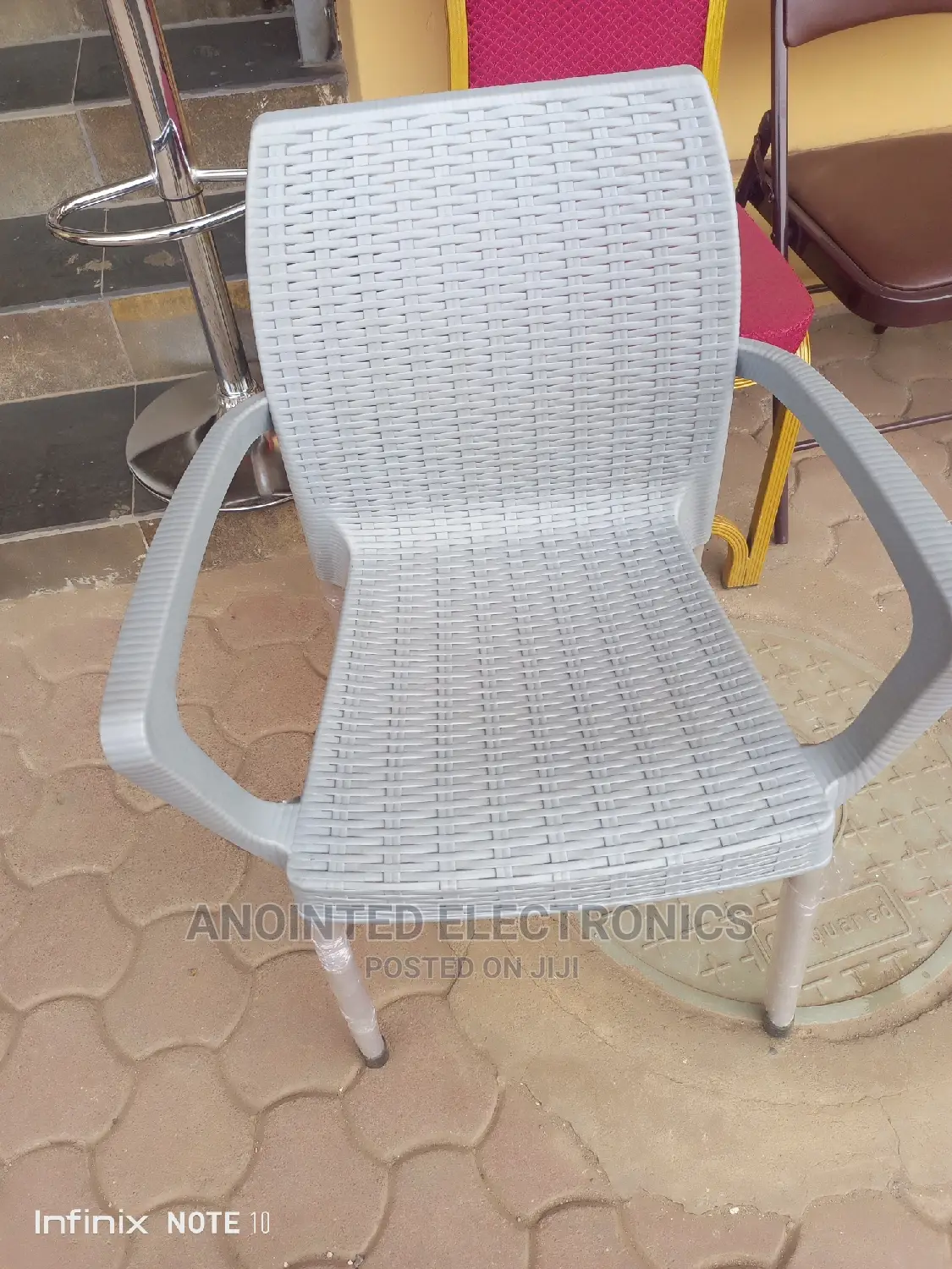 Plastic Chairs Gray