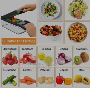 Multifunction Vegetable Chopper 8 in 1