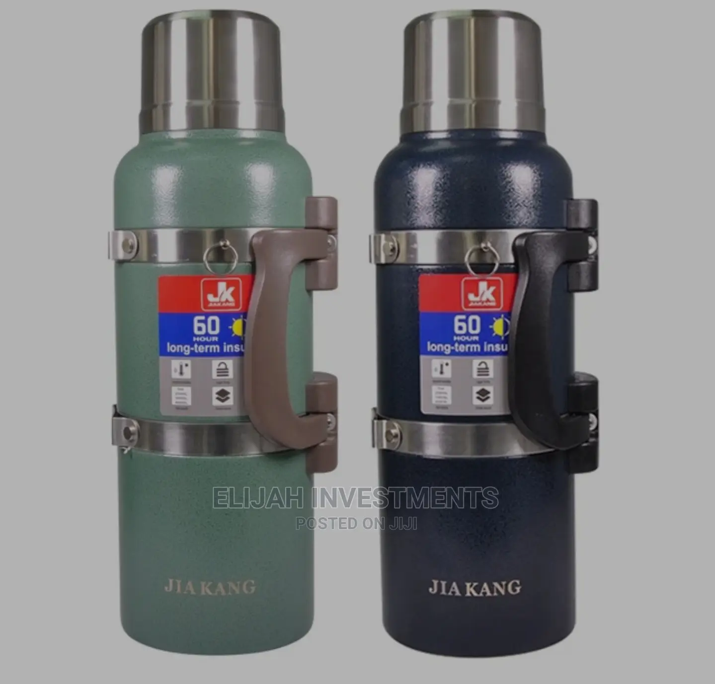 JK Hot/Cold Stainless Steel Vaccum Insulated 4L,72hrs Flask