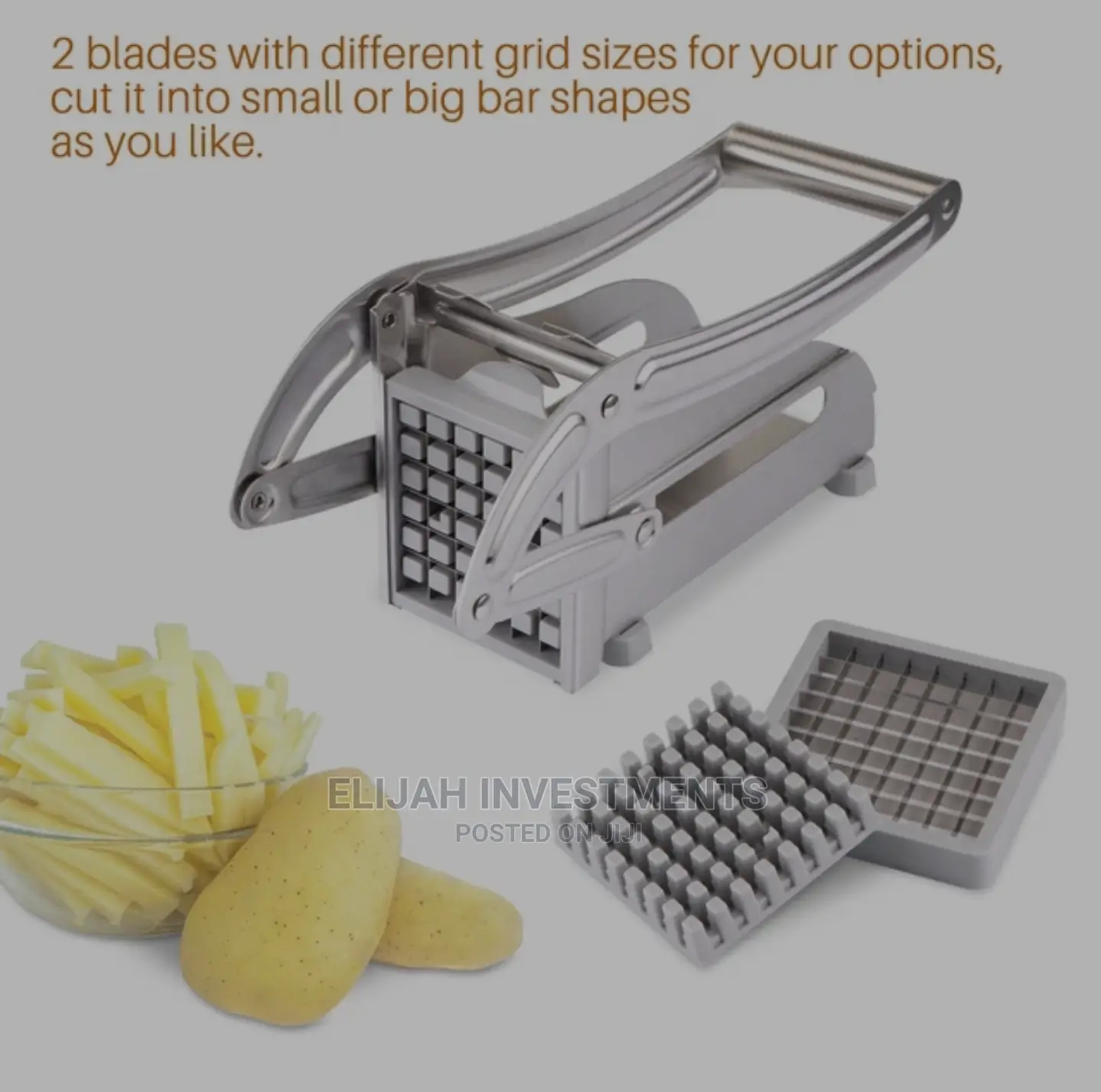 Stainless Steel Kitchen Potato Cutter