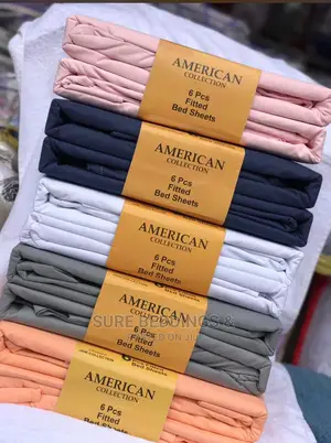 Plain Cotton Fitted Bedsheets