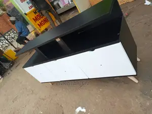 Black and White Tv Stand