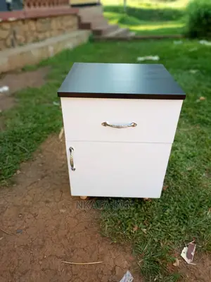 Bkack and White Bedside Drawer