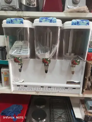 Juice Dispenser, Three Taps