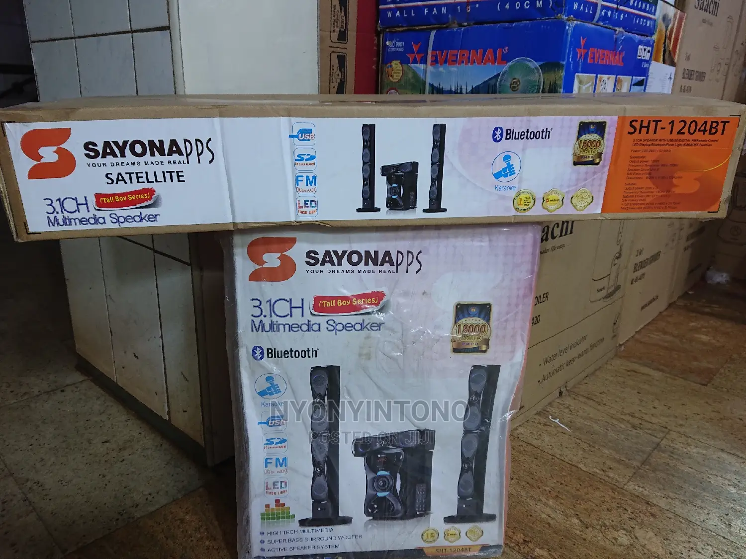 Sayona Woofer Bluetooth and High Quality Sound
