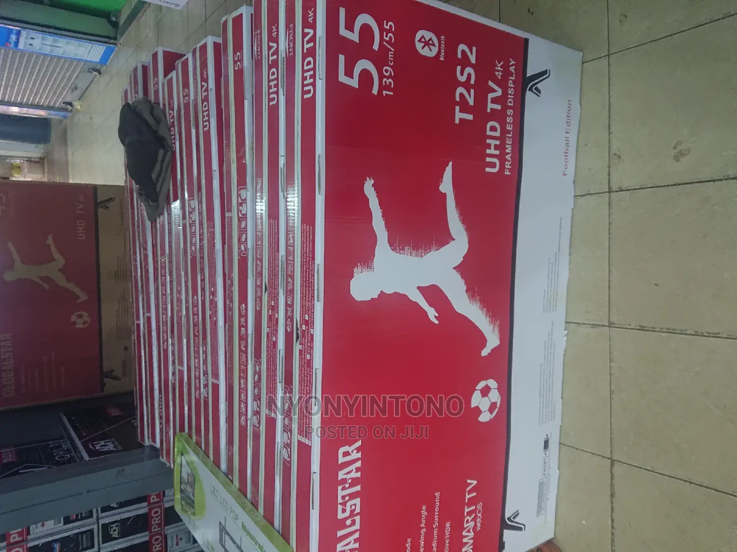 55" Global Star Android Smart Tv With Bluetooth Satellite