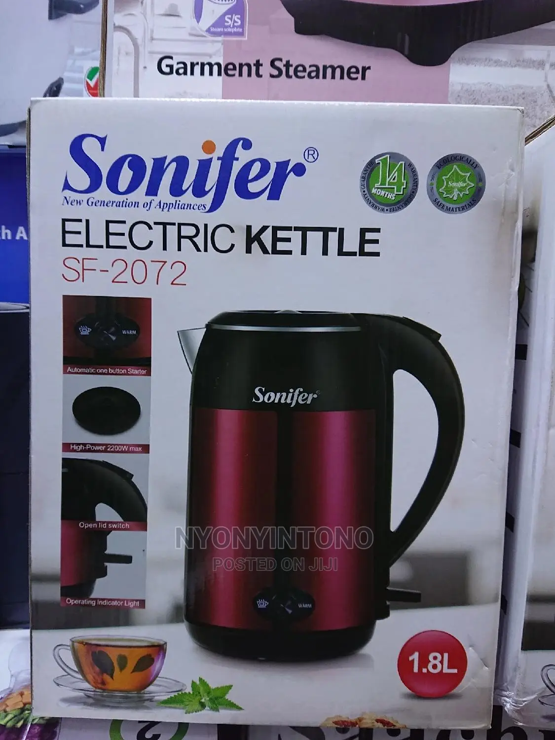Sonifer 1.8L Milk Cooking Parcolator With 14months Warranty