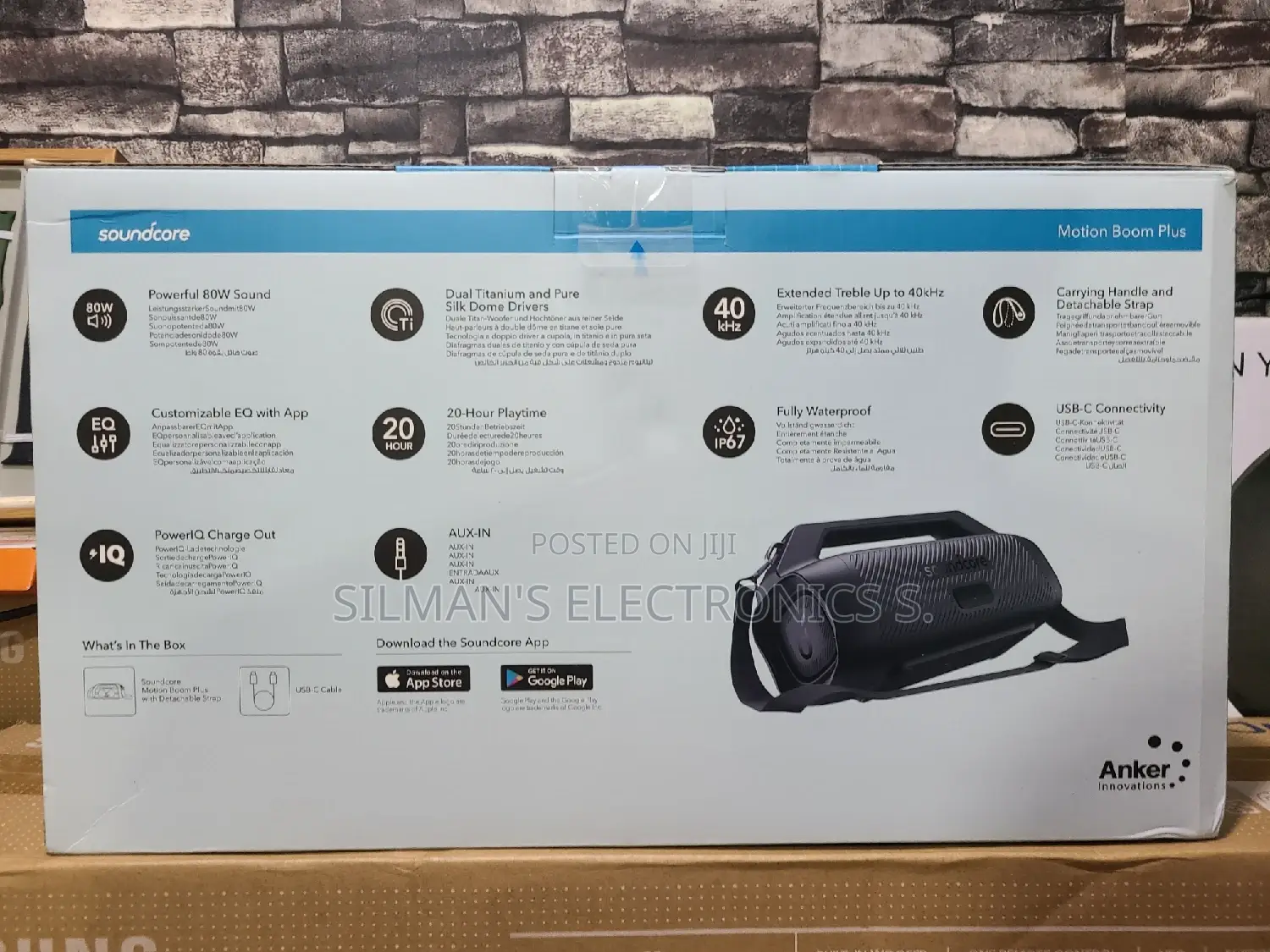 Anker Motion Boom PLUS Speaker