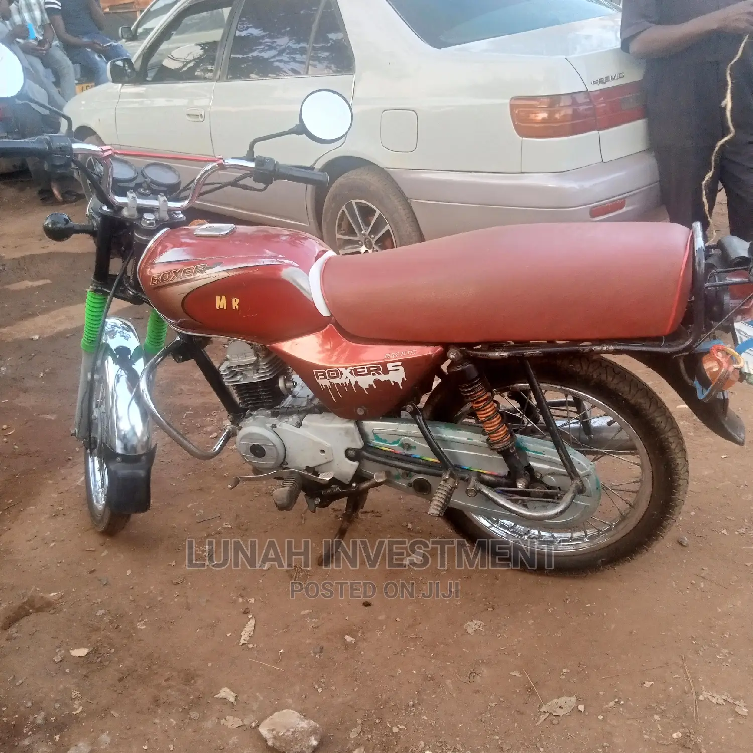 Bajaj Boxer 2017 Purple