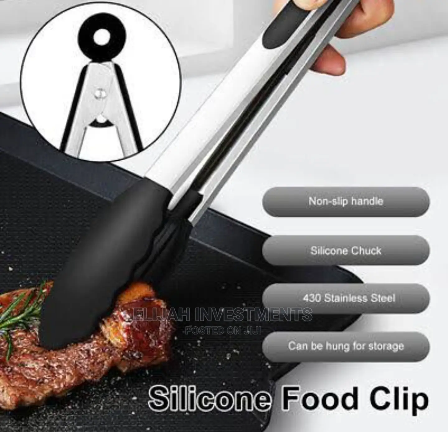 Stainless Steel Bbq Tongs
