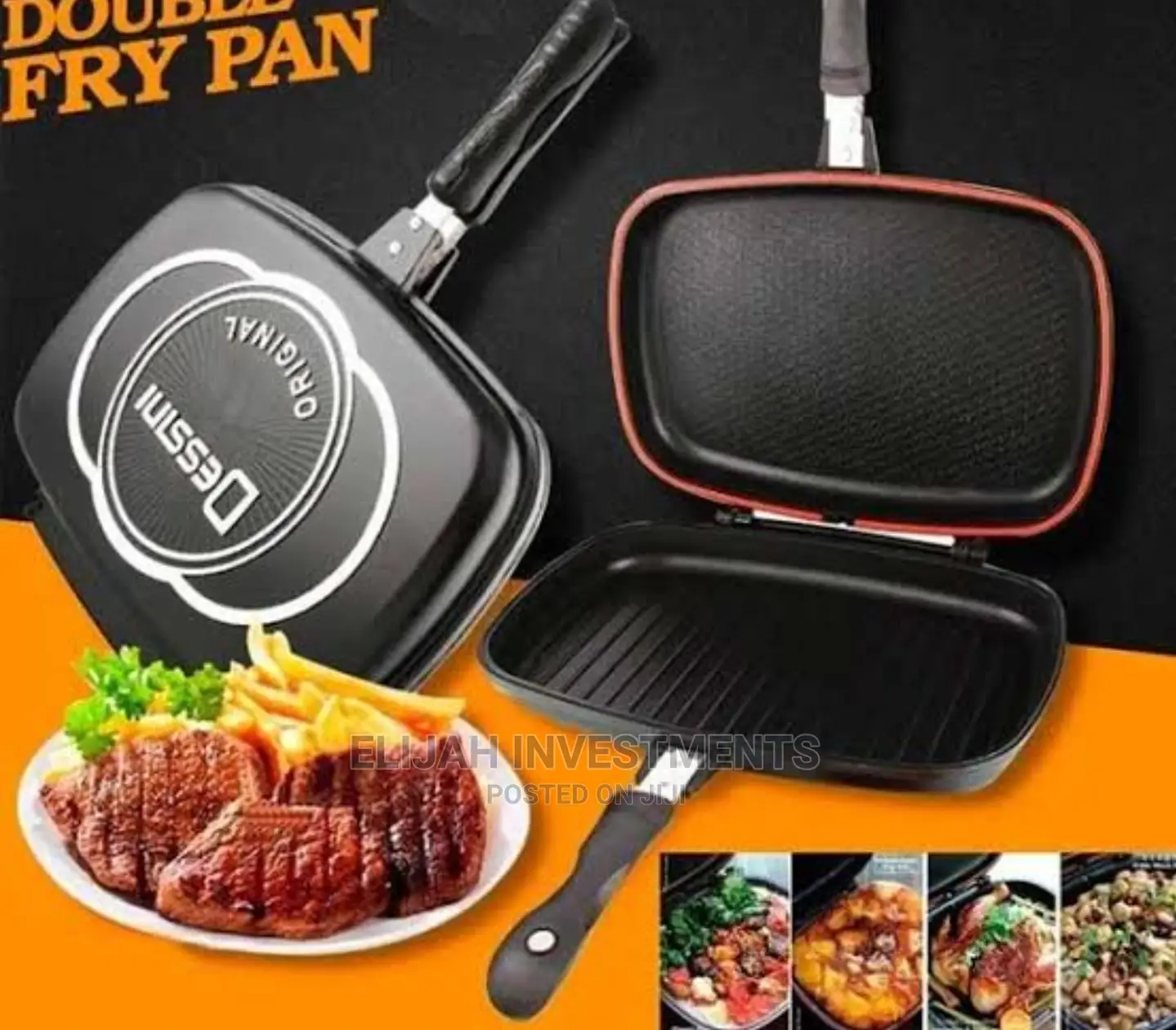 Double Grill Pan