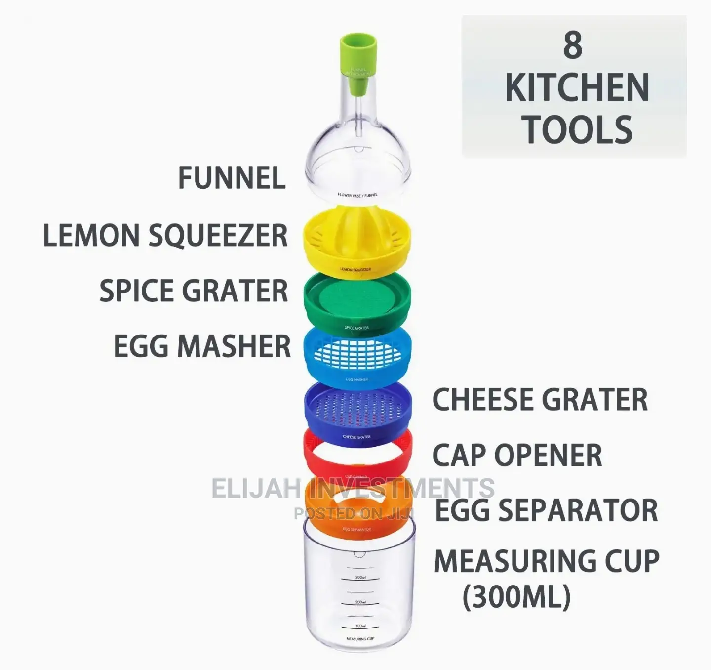 8in1 Multi-Purpose Kitchen Tool