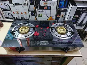 Globalstar 2 Burner Glass Gas Stove