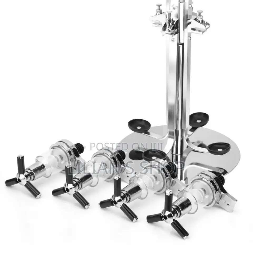 Bottle Rotary Liquor Dispenser/Burtender Burtler 4 Bottles