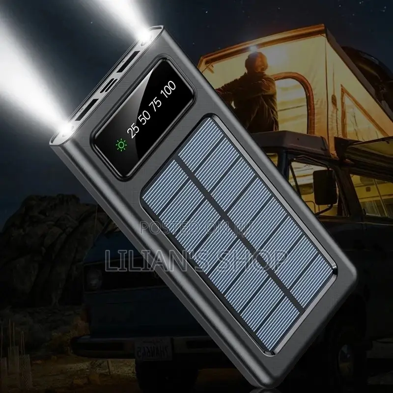 30000mah Solar Power Bank