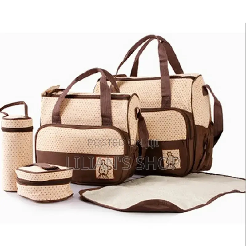 5pcs Set Lady Multifunctional Diaper Bag