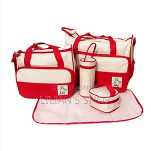5pcs Set Lady Multifunctional Diaper Bag