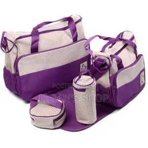 5pcs Set Lady Multifunctional Diaper Bag