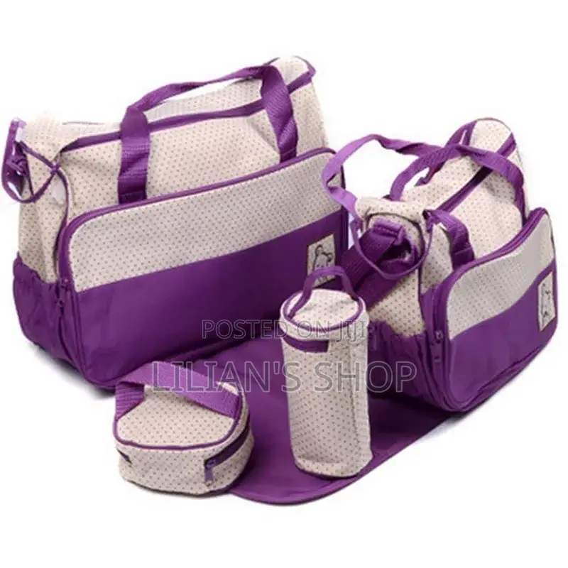 5pcs Set Lady Multifunctional Diaper Bag