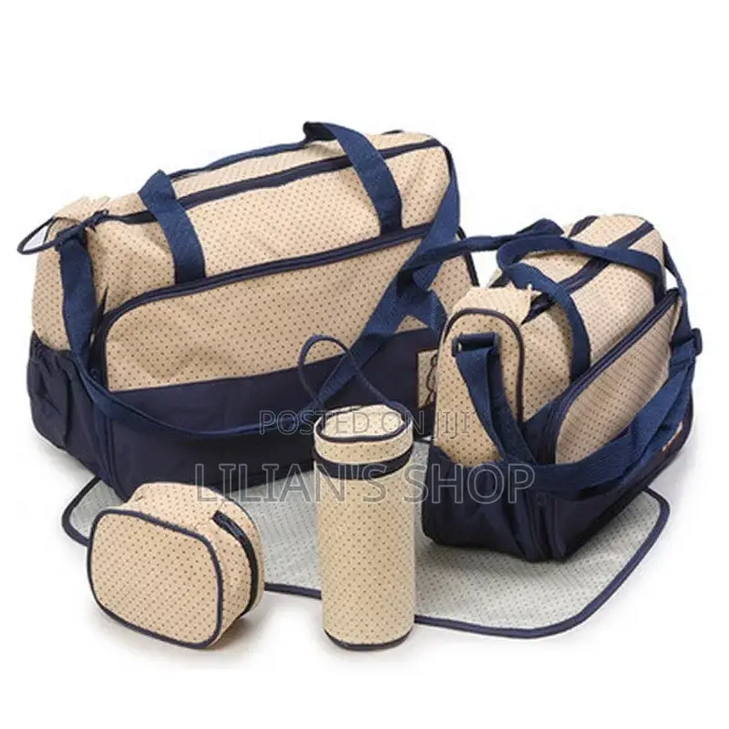 5pcs Set Lady Multifunctional Diaper Bag