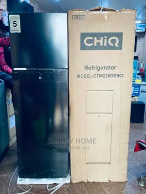 Chiq Refrigerator 220ltrs Double Door