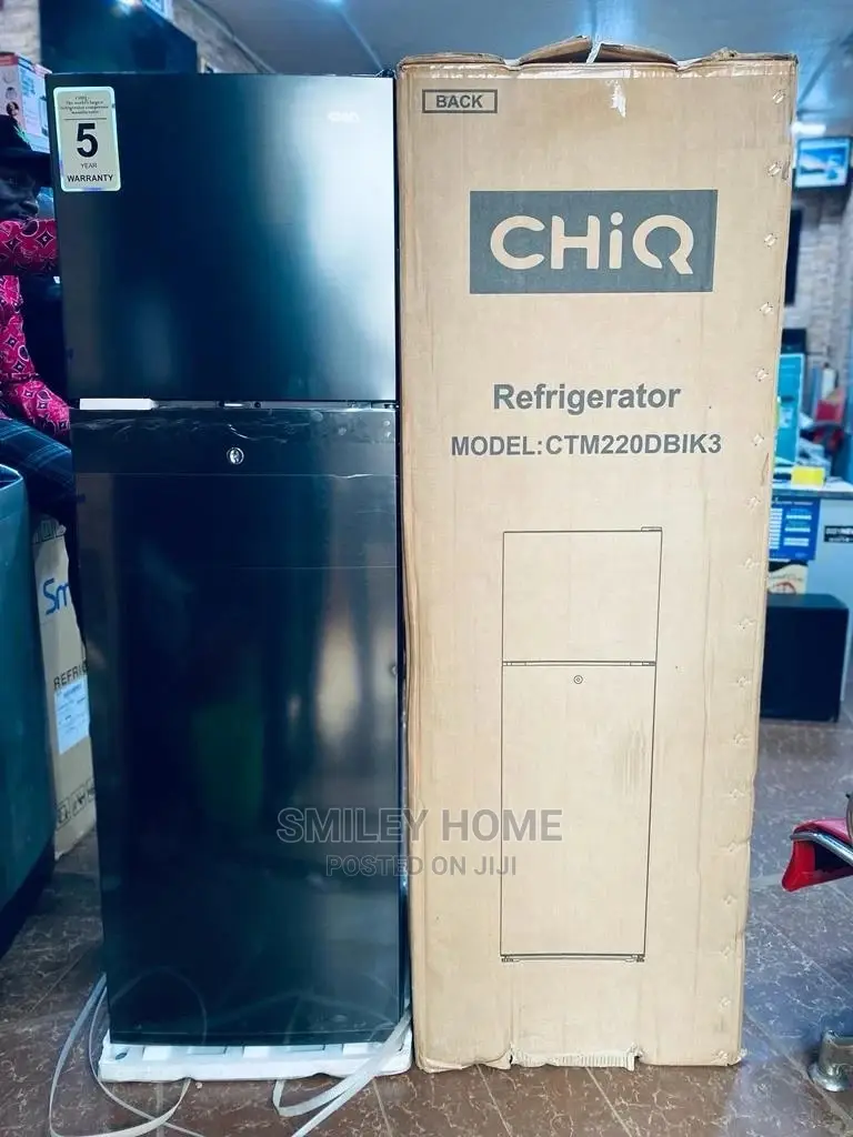 Chiq Refrigerator 220ltrs Double Door