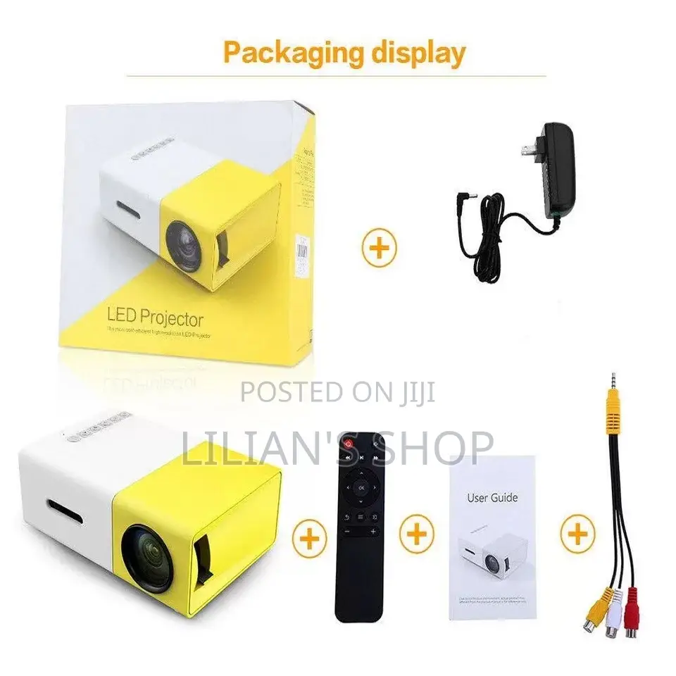 Portable Led Mini Projector 1080p
