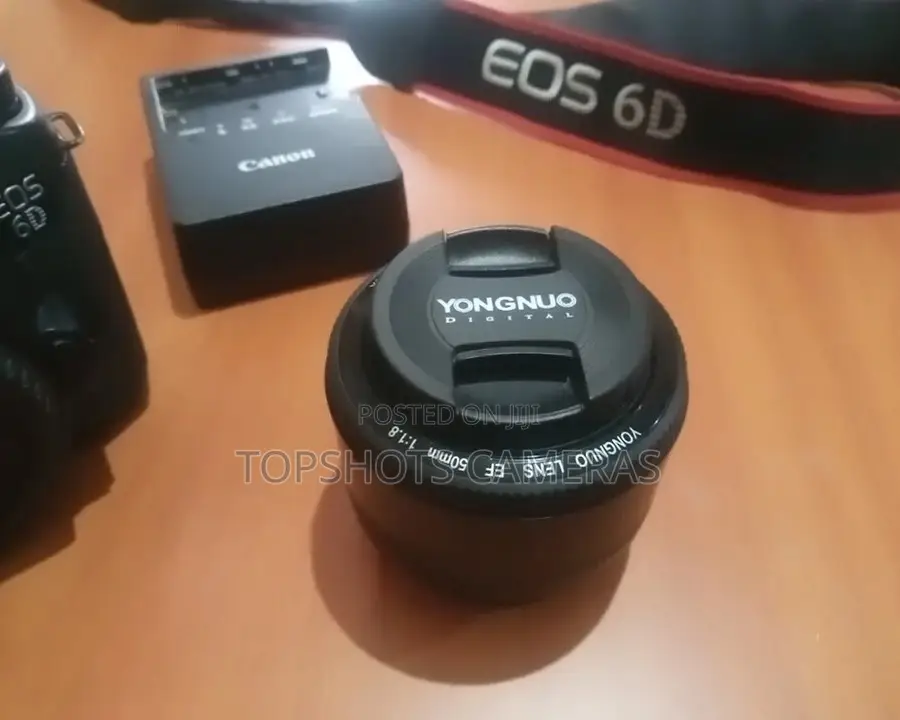 Canon Eos 6d With 50mm Lens