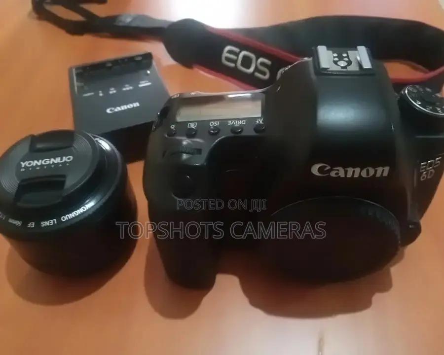 Canon Eos 6d With 50mm Lens