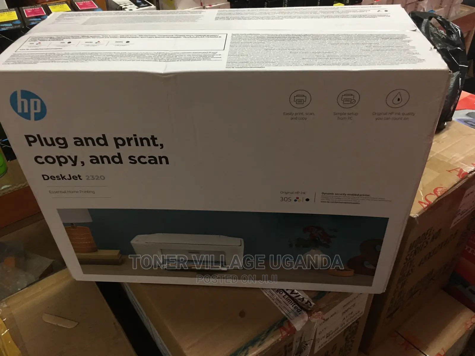HP 2320 3 In One Printer , Plug And Print, Scan Copy