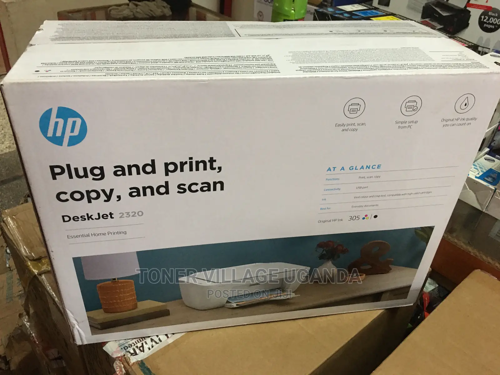 HP 2320 3 In One Printer , Plug And Print, Scan Copy