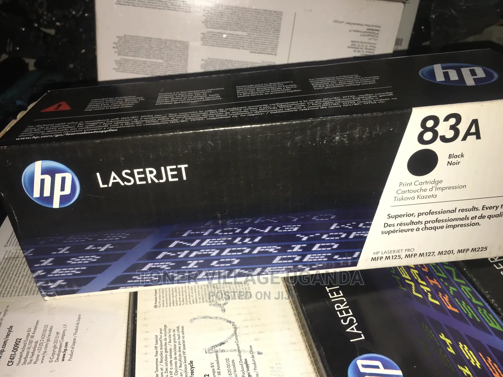 HP 83A Toner Cartridge for Use in HP Pro MFP M125A, M127fn