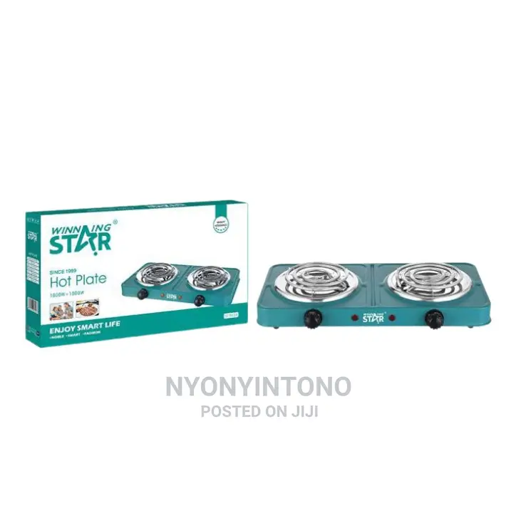 Winning Star Double Coil Hotplates With a 1year Warranty