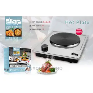 High Quality Single Solid Hot Plate With 1yr Warranty