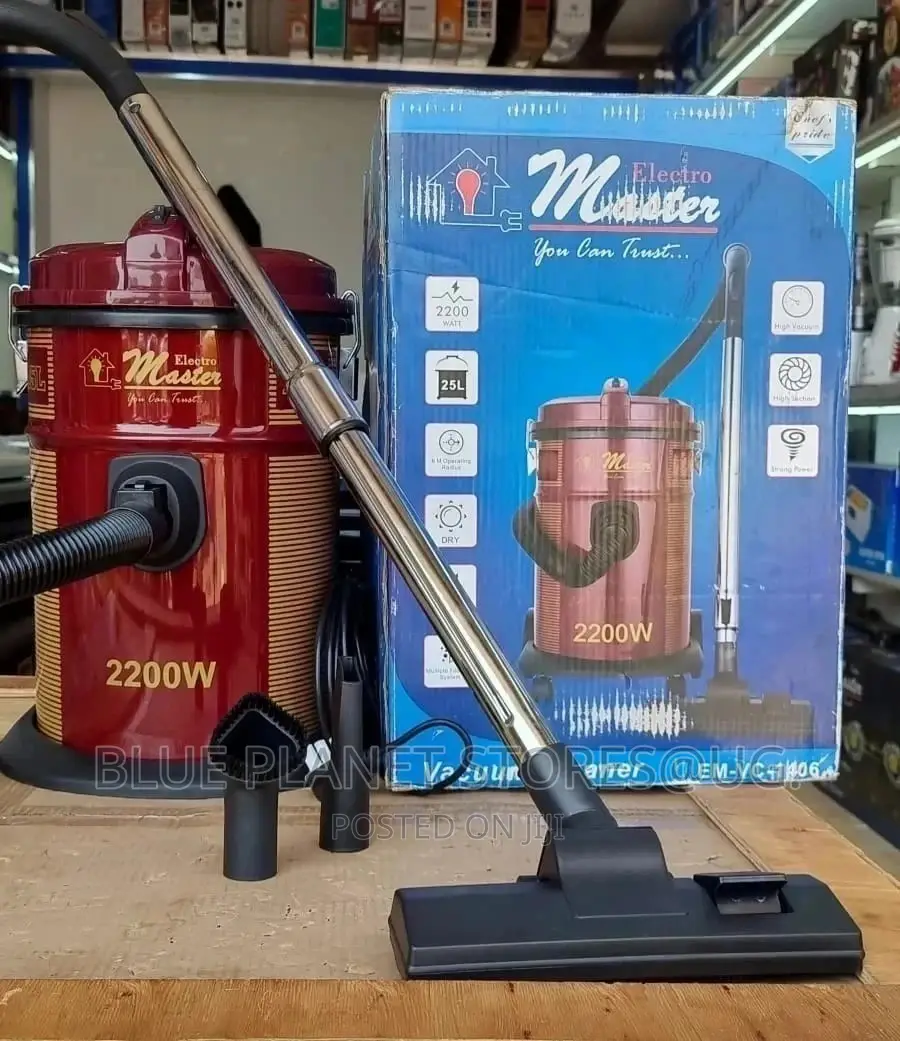 Electro Master 25litre Vaccum Cleaners || 2200w | EM_VC_1406