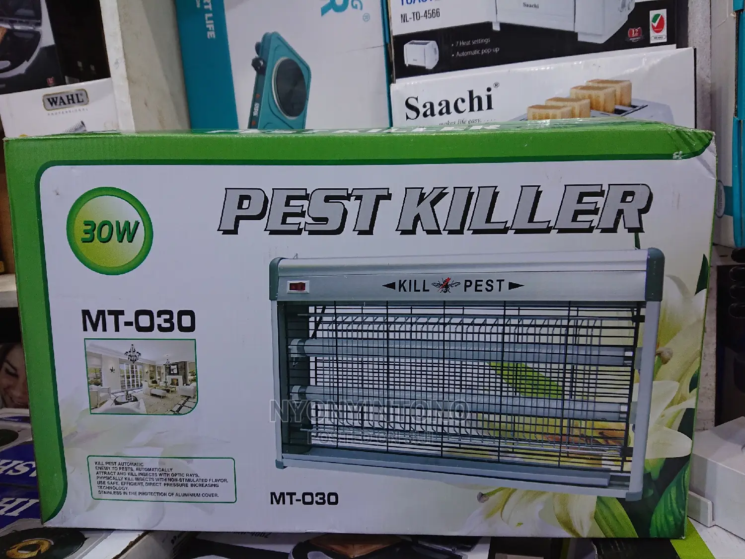 30w Electric Pest Killer, 1.5ft Kills Any House Flying Pests